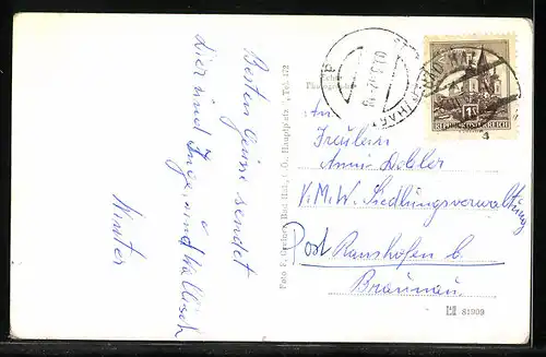 AK Bad Hall, Blick auf das Sonnenheim