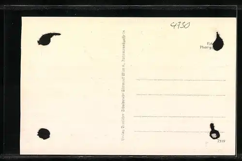 AK Waizenkirchen, Oberer Markt mit Geschäften