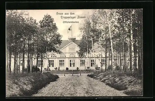 AK Zossen, Truppenlager, Offizierskasino