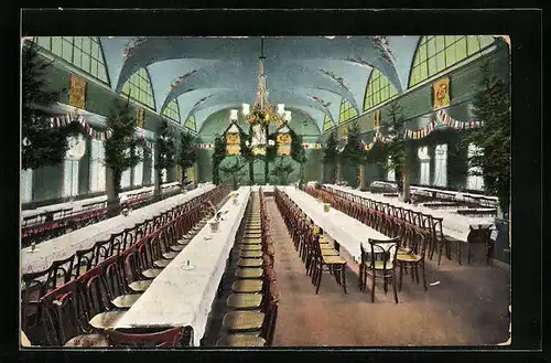 AK Varel, Gasthaus Zur deutschen Eiche im Vareler Wald