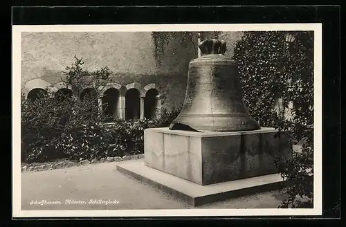 AK Schaffhausen, Schillerglocke am Münster