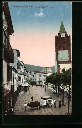AK Funchal /Madeira, A street in town