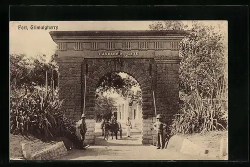 AK Trimulgherry, Eingang zum Fort