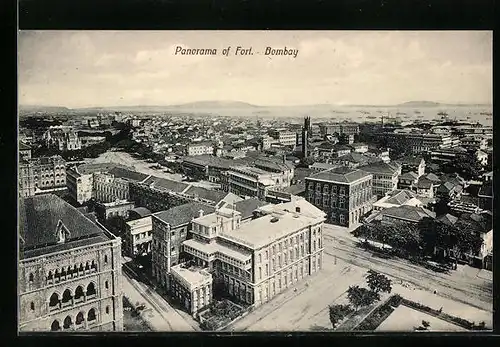 AK Bombay, Panorama of Fort
