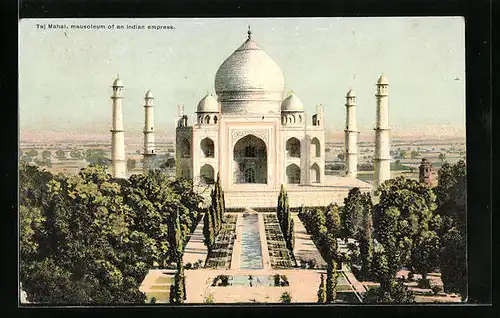 AK Taj Mahal, mausoleum of an Indian empress