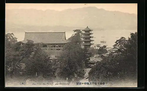 AK Senjokaku, Sea from the Pagoda