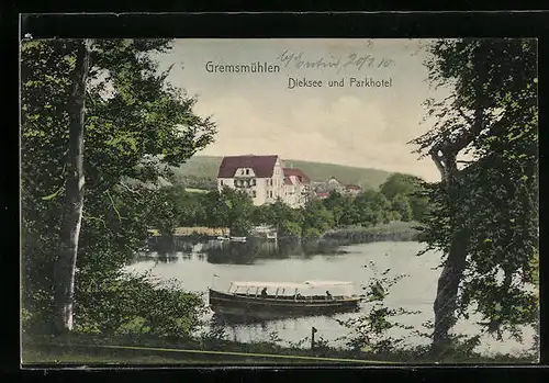 AK Gremsmühlen, Dieksee und Parkhotel