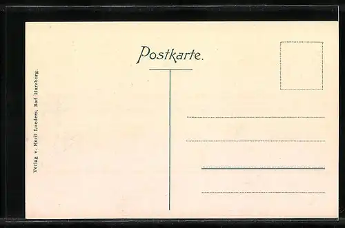 AK Harzburg, Erholungsheim Ettershaus