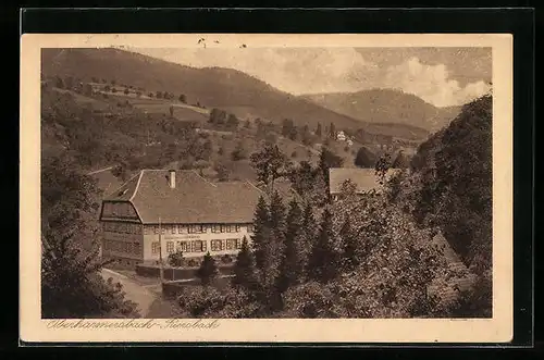 AK Oberharmersbach-Riersbach, Gasthaus u. Pension Zur Sonne