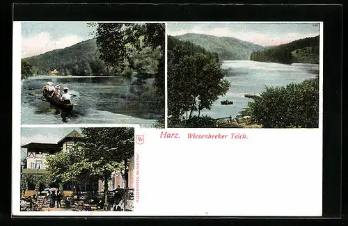 AK Bad Lauterberg, Wiesenbeeker Teich, Ruderpartie