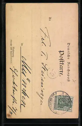 AK Vogelsang, Heilstätte, Baracken aus der Vogelschau