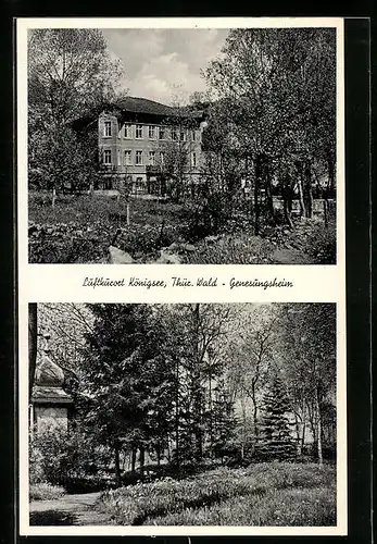 AK Königsee i. Thür. Wald, Genesungsheim im Grünen