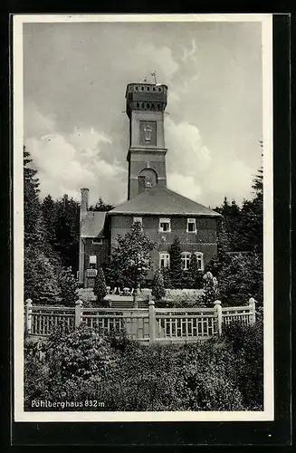 AK Annaberg i. Erzgeb., Pöhlberghaus am Pöhlberg