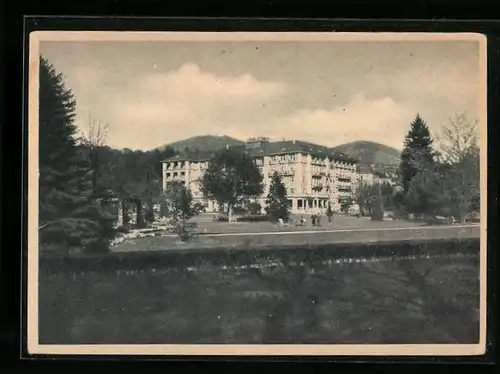 AK Baden-Baden, Hotel Bellevue