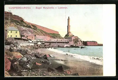 AK Sampierdarena, Bagni Margherita e Lanterna