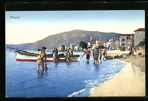 AK Alassi, Fischer am Strand