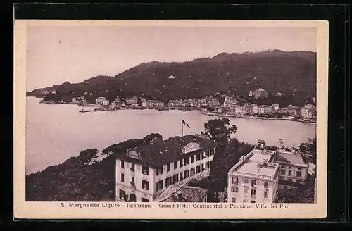 AK S. Margherita, Panorama, Grand Hotel Continental e Pensione Villa dei Pini