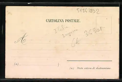 Lithographie Sestri, Riviera