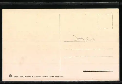 AK San Remo, Ortsansicht mit Strandpartie