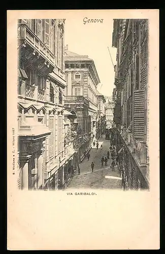 AK Genova, Via Garibaldi