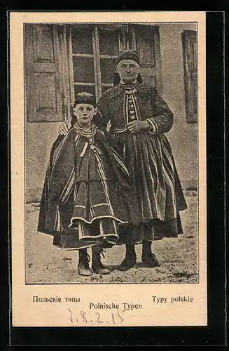 AK Polnische Typen, Typy polskie