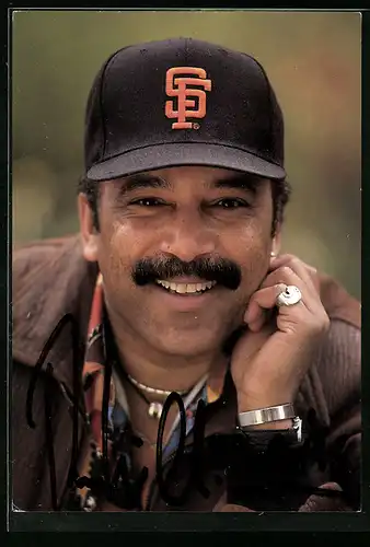 AK Schauspieler und Entertainer Ron Williams, mit original Autograph