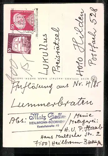 AK Schauspieler René Deltgen im Anzug, original Autograph