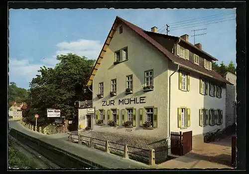 AK Bensheim-Zell, Gasthaus Vetters Mühle