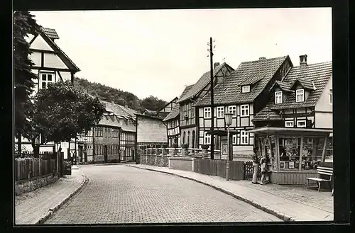 AK Stolberg /Harz, Thomas-Müntzer-Gasse