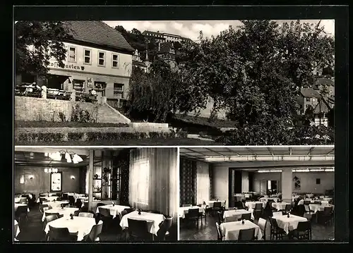 AK Frankenhausen /Kyffh., Konsum-Gaststätte Barbarossagarten