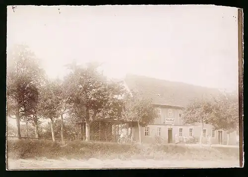 Fotografie Brück & Sohn Meissen, Ansicht Ottewig, Blick auf den Gasthof zum heiteren Blick