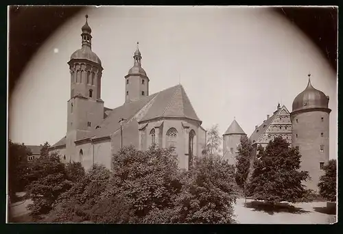 Fotografie Brück & Sohn Meissen, Ansicht Wurzen, Blick auf das Schloss und Dom