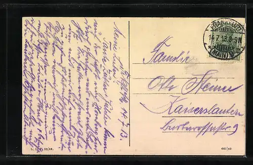 AK Alt-Frankfurt, Partie am Römerberg