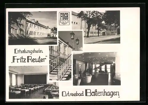 AK Boltenhagen, Erholungsheim Fritz Reuter