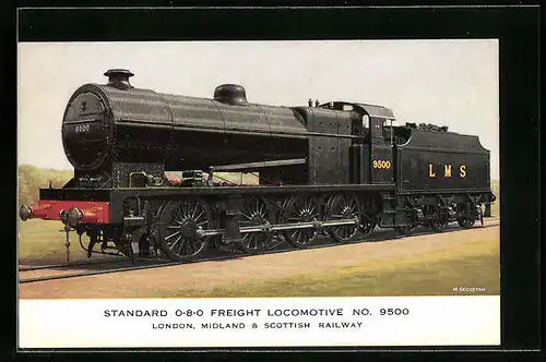 AK Standard 0-8-0 Freight Locomotive No. 9500, Midland & Scottish Railway