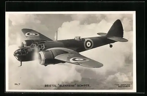 AK Flugzeug Bristol Blenheim Bomber
