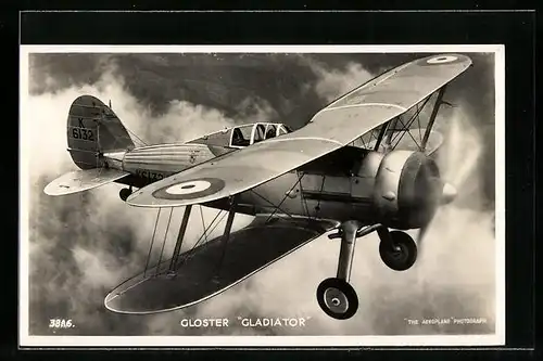 AK Gloster Gladiator, Doppeldeckerflugzeug