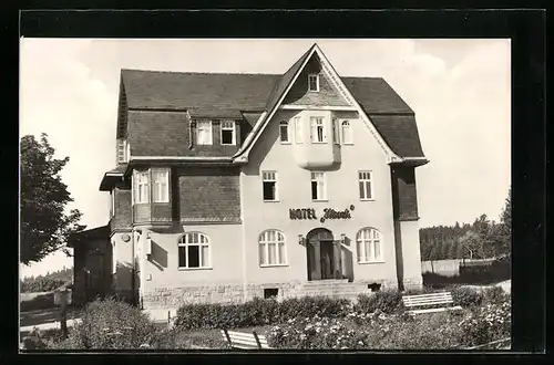 AK Neuhaus am Rennweg, HO-Hotel Hirsch