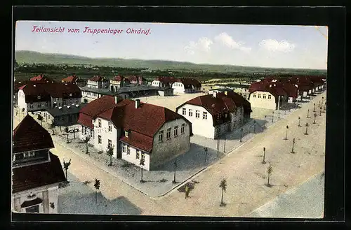 AK Ohrdruf, Truppenübungsplatz, Teilansicht