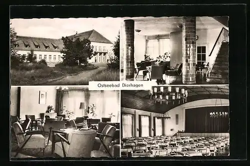 AK Dierhagen /Ostsee, FDGB-Haus Ernst Moritz Arndt