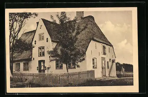 AK Nebel /Amrum, Haus Christian Nissen