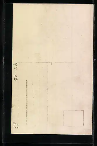 AK Kleiner Junge mit einem Schaukelpferd