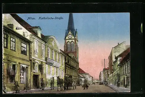 AK Mitau, Katholische Strasse