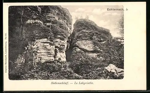 AK Echternach, Siebenschlüff, Le Labyrinthe
