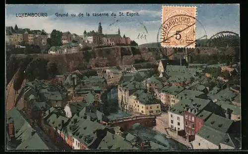 AK Luxembourg, Grund vu de la caserne du St. Esprit