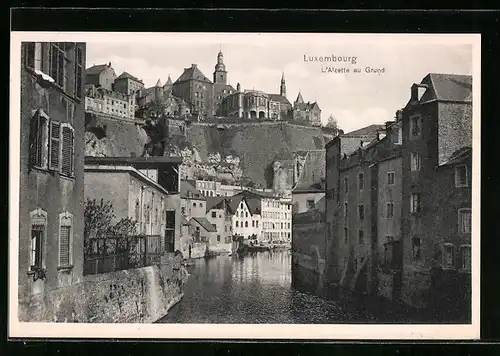 AK Luxembourg, L`Alzette au Grund