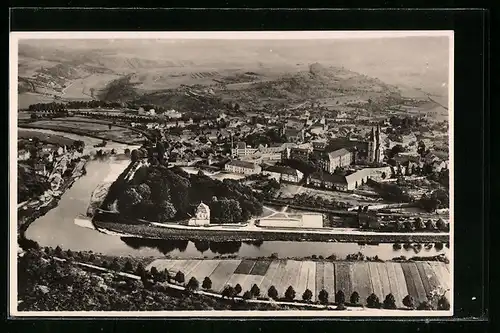 AK Echternach, Panorama der Stadt