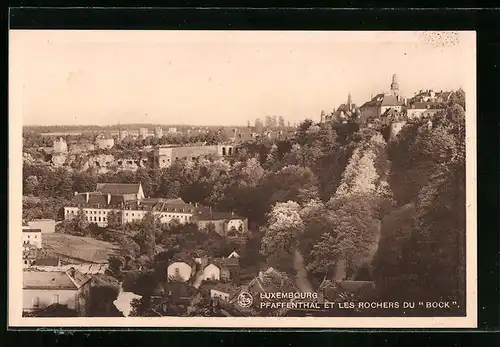 AK Luxembourg, Pfaffenthal et les Rochers du Bock