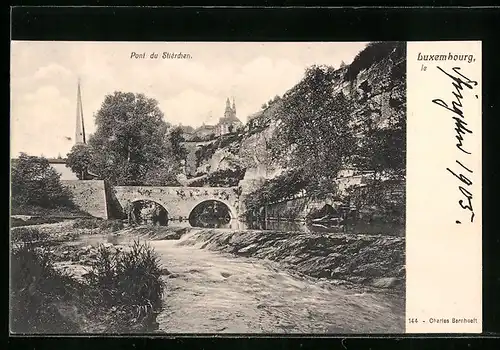 AK Luxembourg, Pont du Stierchen