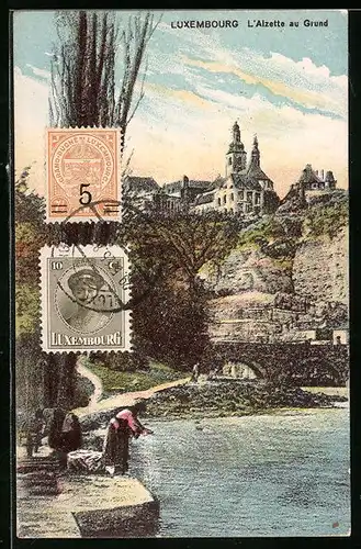 AK Luxembourg, L`Alzette au Grund